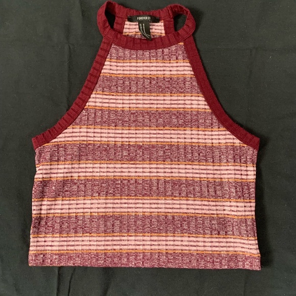 Forever 21 halter crop top - Picture 1 of 2